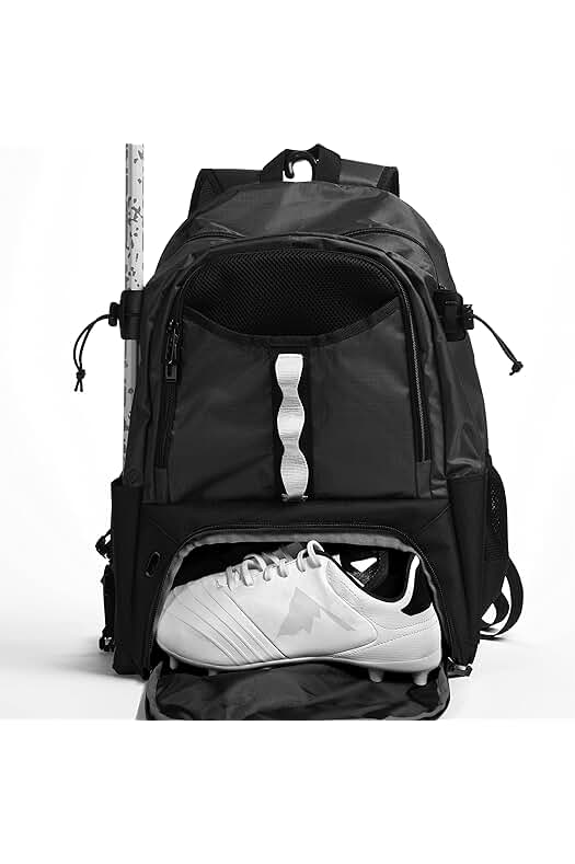 EliteGear - Bolsa de Lacrosse resistente, amplia capacidad y compartimentos organizados para equipos completos