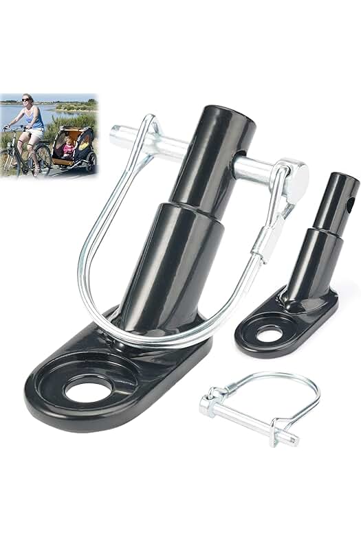 Enganche de Remolque para Bicicleta Infantil - Conector de Remolque para Niños y Mascotas.
