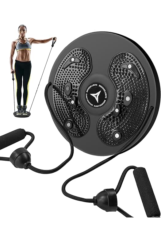 Entrenador de Cintura Giratoria: Tabla de Ejercicio Twister para un Entrenamiento Divertido y Efectivo.