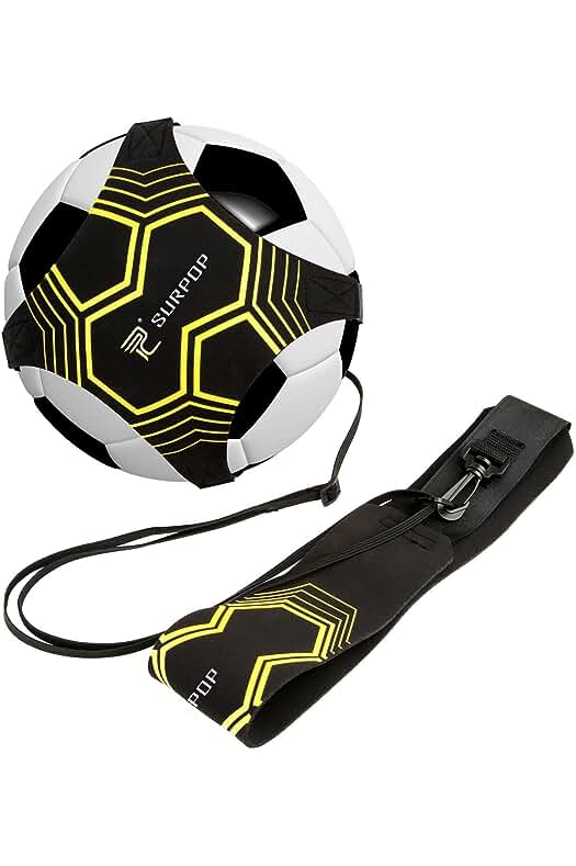 Entrenador de práctica de habilidades de fútbol/voleibol/rugby con cinturón ajustable para niños y adultos.