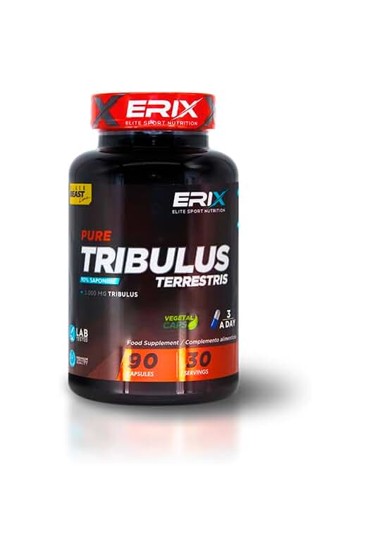 ERIX NUTRICION | Suplemento de Tribulus Terrestris para Ganancia de Masa Muscular y Fuerza