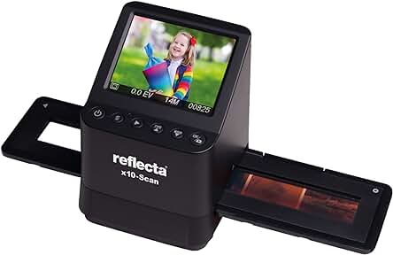 Escáner de Diapositivas Reflecta X10: La solución perfecta para digitalizar tus recuerdos.