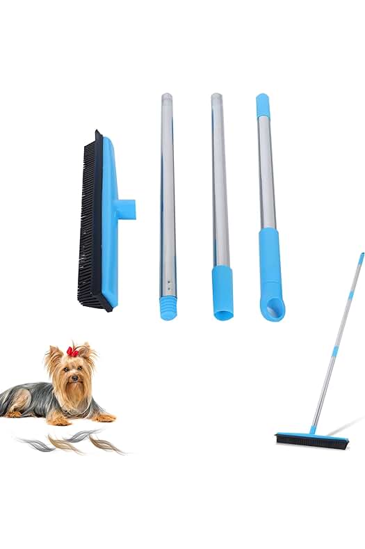 Escoba de goma para mascotas