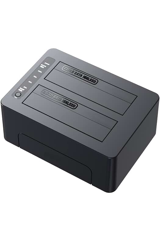 Estación de Acoplamiento USB 3.0 para Disco Duro/SSD SATA de 2,5 y 3,5 Pulgadas
