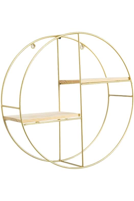Estante de Hierro Forjado para Organizar y Decorar tu Dormitorio de forma Elegante.