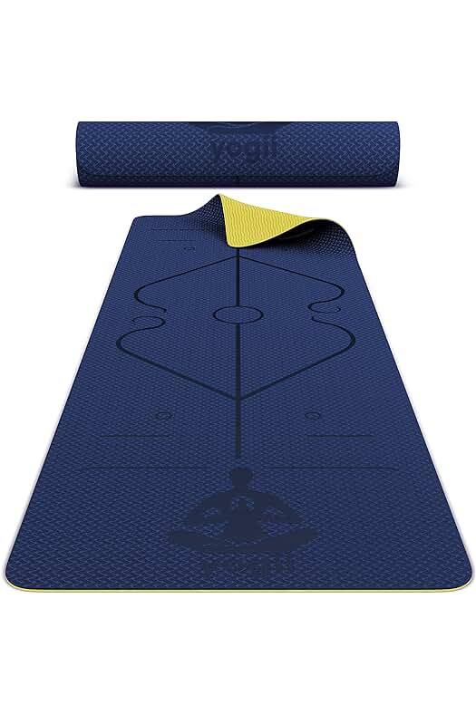 Esterilla de Yoga Antideslizante - Práctica de Yoga sin preocuparte por resbalones.