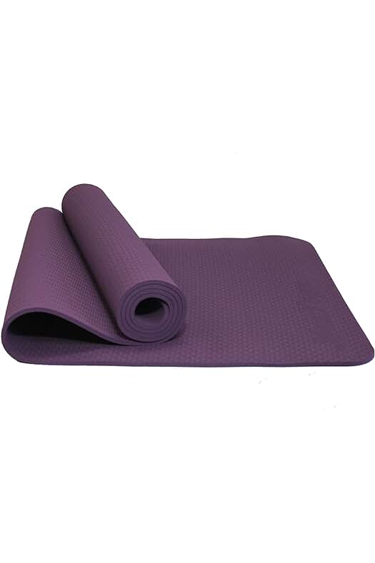 Esterilla de Yoga MAXYOGA®: Colchoneta Antideslizante y Ecológica para Yoga/Pilates/Gimnasia de 6mm