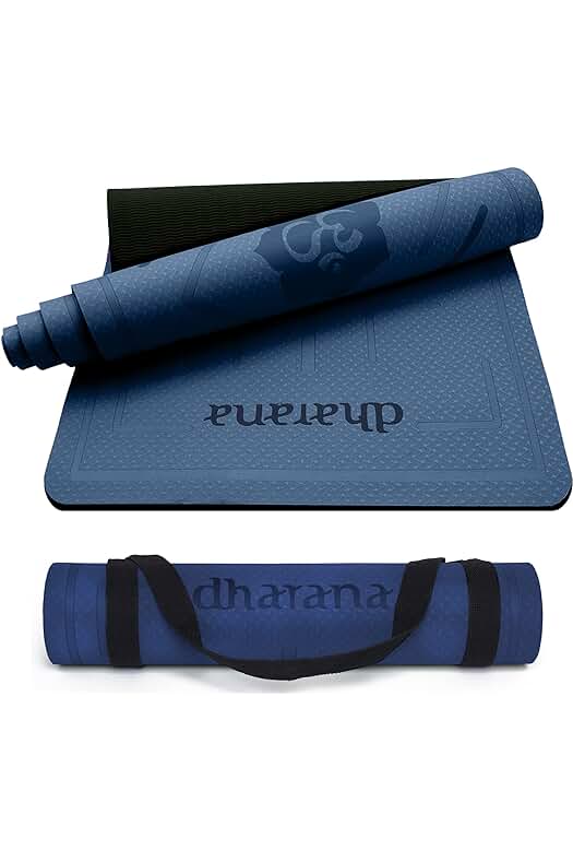 Esterilla de yoga profesional antideslizante - Colchoneta gruesa para deportes y fitness - Ecológica.