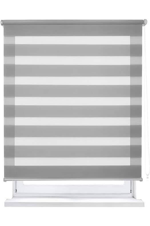 Estor Enrollable Doble Capa: Elegante opción para controlar la luz y la privacidad en tu hogar.