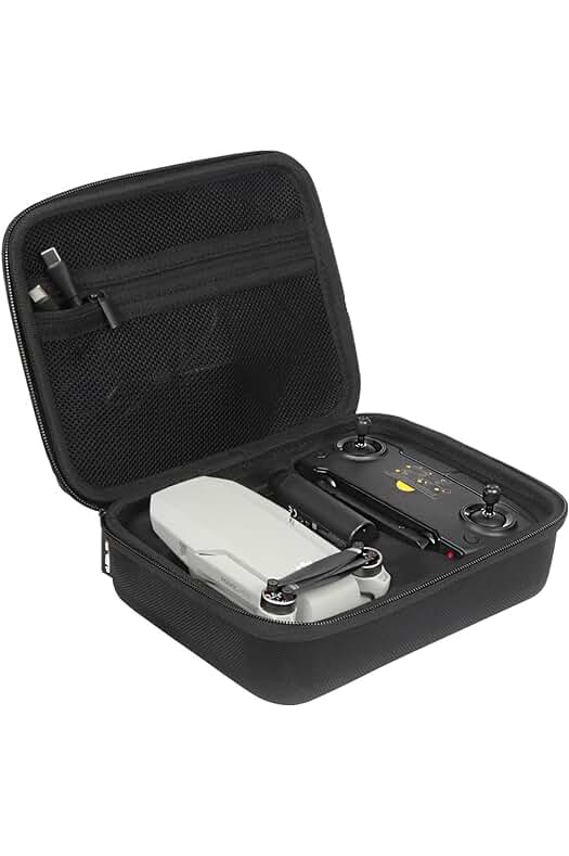 Estuche de Almacenamiento Rígido EVA para DJI Mavic Mini y Accesorios – Negro