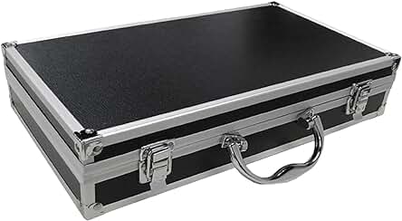 Estuche de aluminio para micrófono: Protección duradera y portátil para tu equipo de audio.