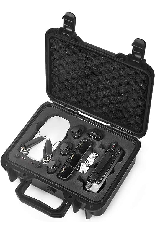Estuche de transporte impermeable para DJI Mavic Mini SE y accesorios [Solo estuche]