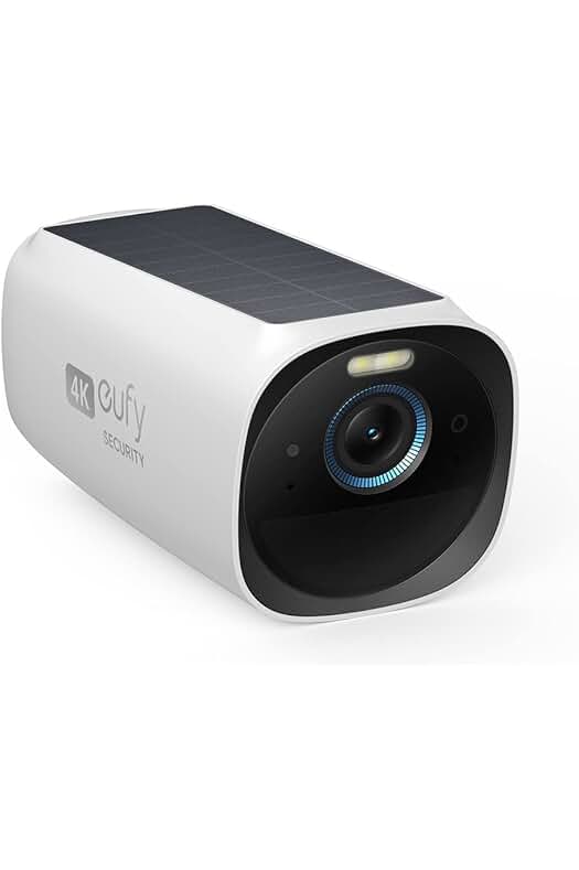 eufyCam S330 (eufyCam 3) - Cámara de vigilancia WiFi exterior con resolución 4K