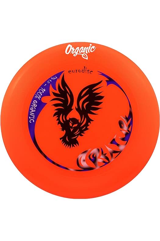 Eurodisc - Disco Deportivo Ultimate Creature, Color Rojo (New Games Frisbeesport 05135)