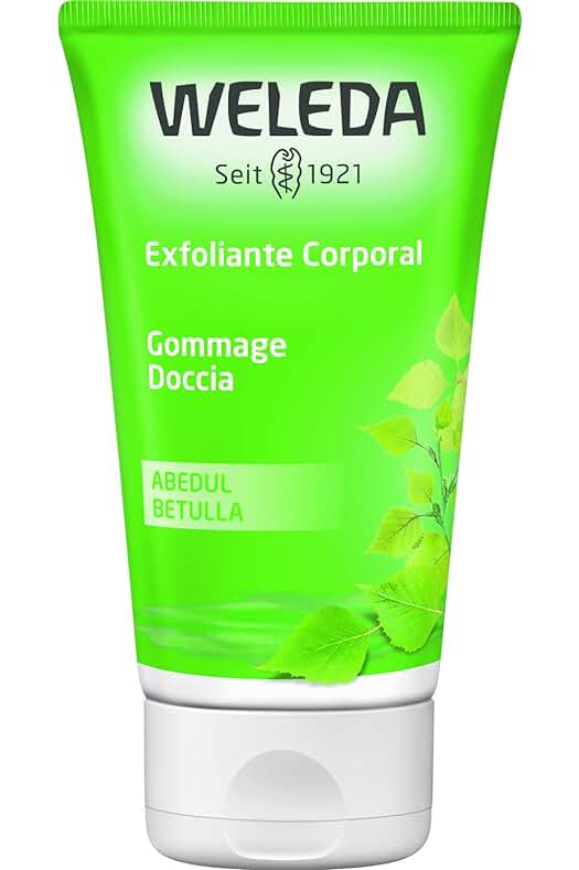 Exfoliante Corporal de Abedul: Suave Exfoliación Natural para una Piel Preparada y Radiante.
