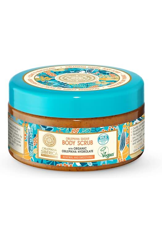 Exfoliante Corporal de Espino Amarillo Orgánico, Renueva y Suaviza la Piel 300 ml