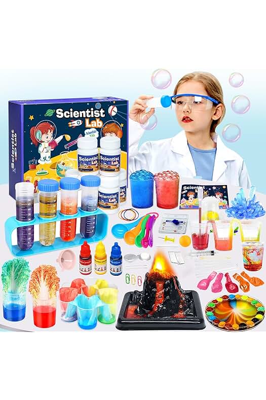 Experimentos Científicos: Descubre, Aprende y Diviértete con este Kit de Ciencia para Niños.