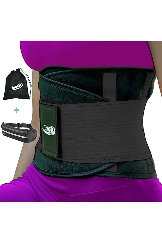 Faja Lumbar InnoTi: Prevención de Lesiones y Alivio del Dolor en Actividades Deportivas y Laborales.
