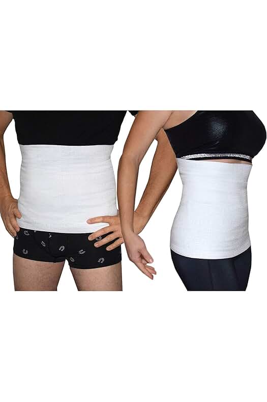 Faja lumbar tubular ajustable para aliviar el dolor de espalda y mejorar la postura.