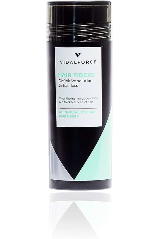 Fibras Capilares Naturales Castaño Oscuro para Hombres y Mujeres con Calvicie.