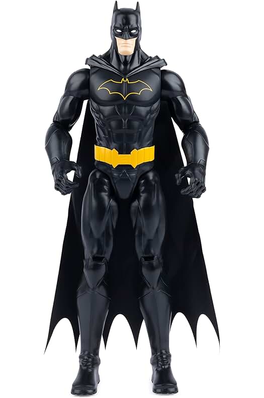 Figura de acción Batman de 30 cm - Juguete articulado para niños de 3 años en adelante.