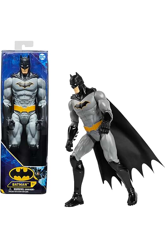 Figura de acción Batman Rebirth - Muñeco articulado de Batman de 30 cm - Juguetes para niños.