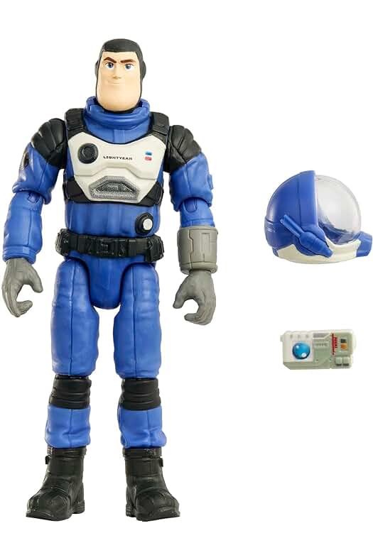 Figura de acción Buzz Lightyear XL-14 de Disney Pixar con accesorios - Juguetes para niños de 4 años+ (Mattel HJK11)