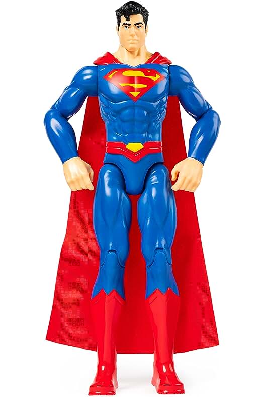 Figura de acción Superman de DC Comics - Coleccionable articulado de 30 cm - Juguetes para niños.