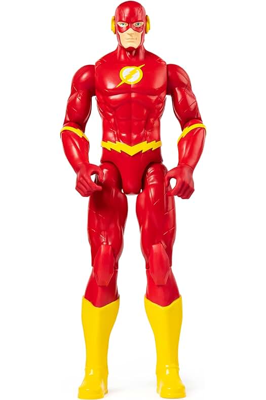 Figura de colección del veloz superhéroe Flash de DC Comics, con 30 cm de altura.