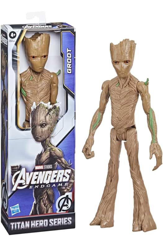 Figura de Groot - Marvel Avengers Titan Hero Series - 30 cm - Avengers: Endgame.