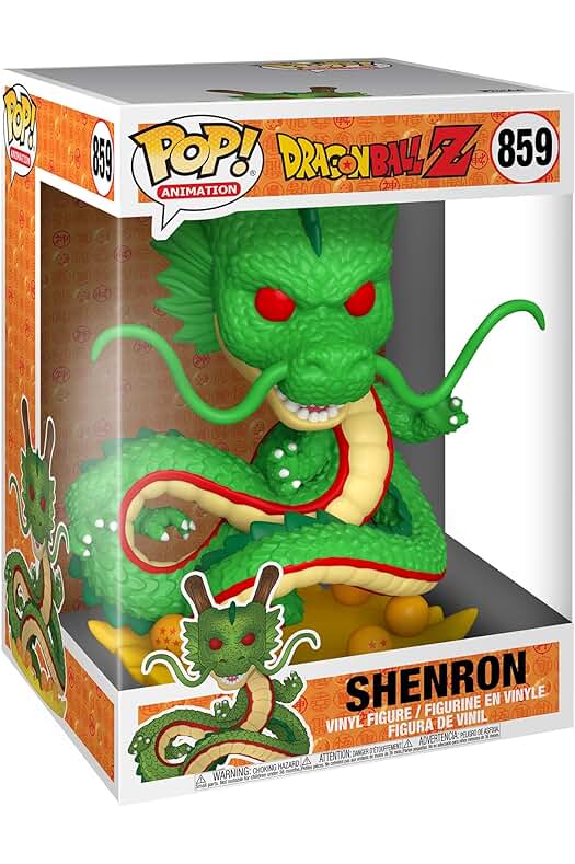 Figura de Vinilo Coleccionable de Shenron Dragon - Funko Pop! Animation: DBZ - Mercancia Oficial.