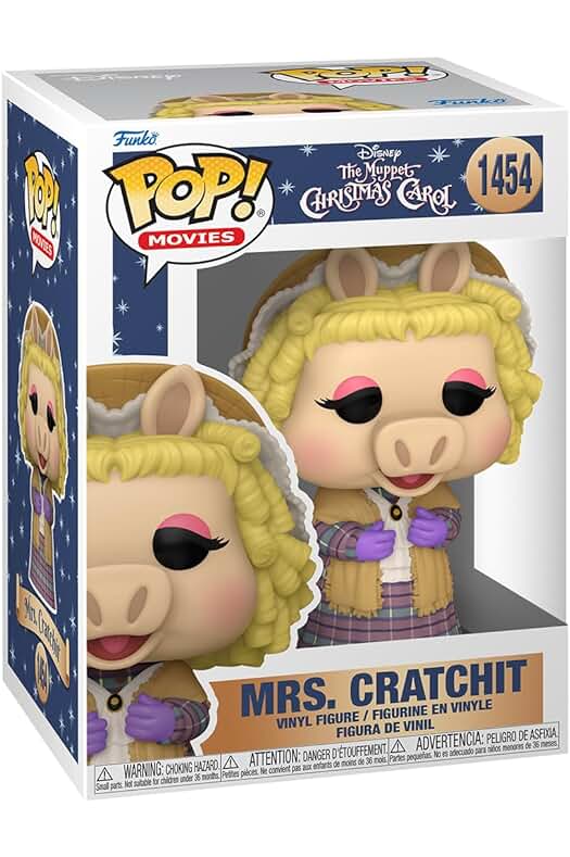 Figura de Vinilo Coleccionable Miss Piggy - The Muppet Christmas Carol - Funko Pop! Disney
