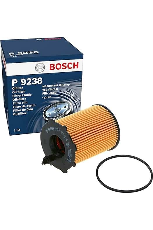 Filtro de aceite Bosch P9238: Máxima protección y rendimiento para tu vehículo.