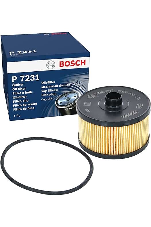 Filtro de aceite vehículos Bosch P7231: Mantén tu motor en óptimas condiciones.