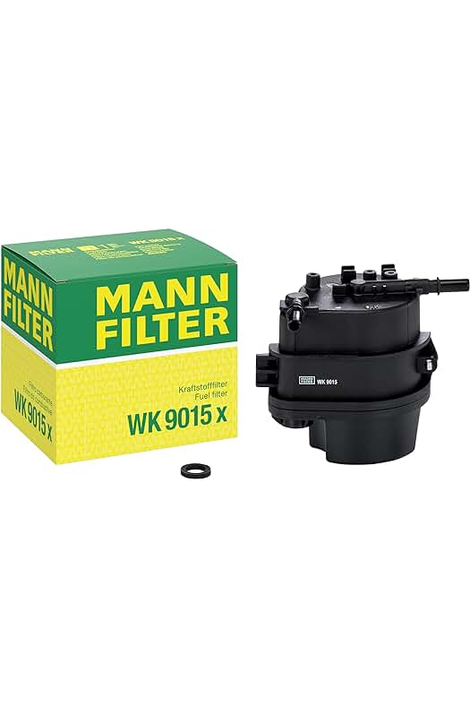 Filtro de Combustible MANN-FILTER WK 9015 X – Set con Juego de Juntas para Automóviles.