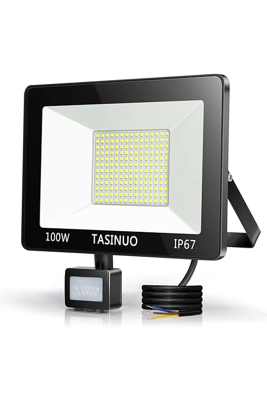 Foco LED con sensor de movimiento: Ilumina tus espacios con seguridad y eficiencia.
