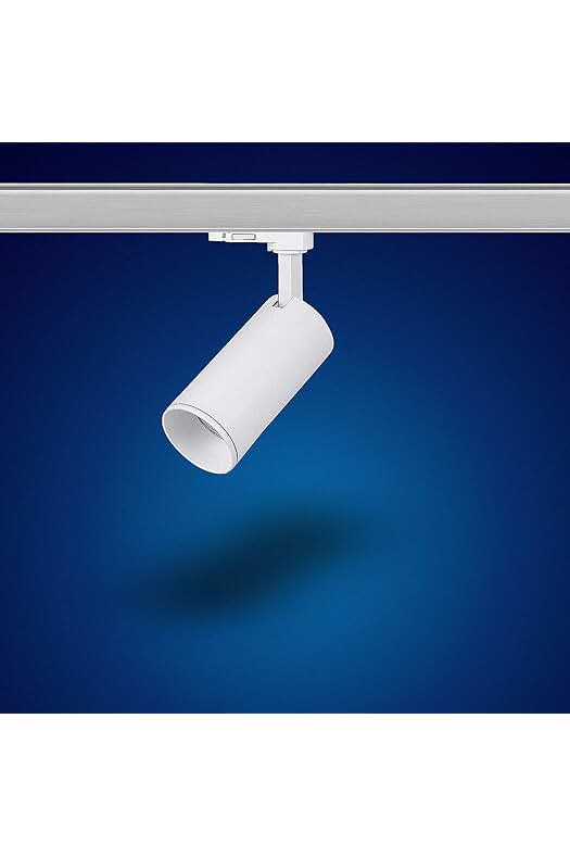 Foco LED GU10 giratorio y orientable para sistema de rieles eléctricos - Mextronic