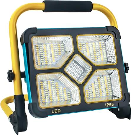 Foco LED Recargable de Alto Rendimiento con Batería de Larga Duración - ¡Ilumina sin límites!