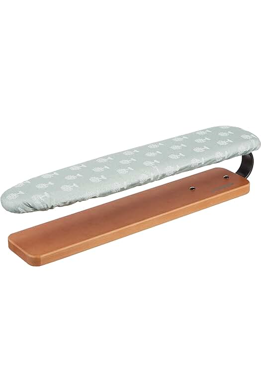 Foppapedretti Lostiramaniche: Accesorios de planchado en madera de nogal para un estilo elegante.