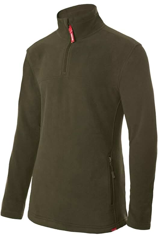 Forro Polar Velilla P2015013L, verde caza, talla L - Ideal para actividades al aire libre.
