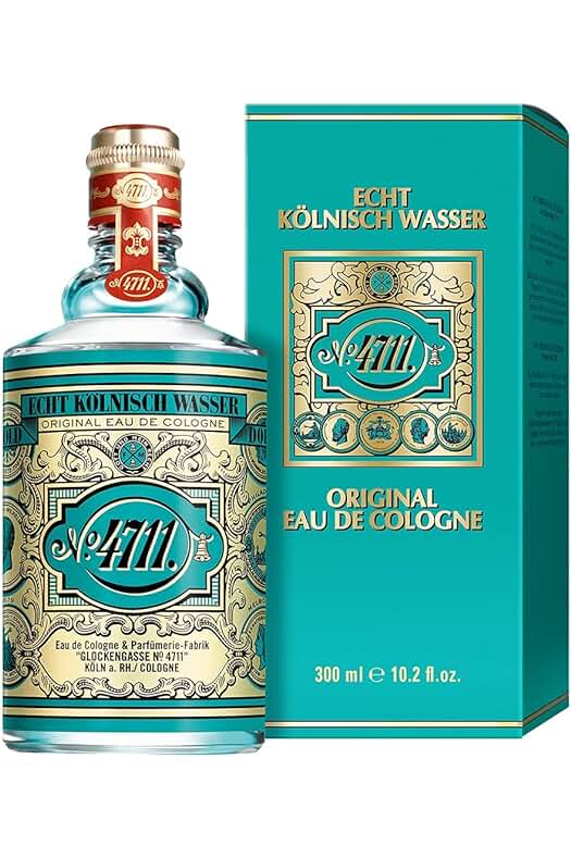 Frasco icónico de 4711® Original Eau de Cologne - fragancia clásica para cuerpo, mente y alma.