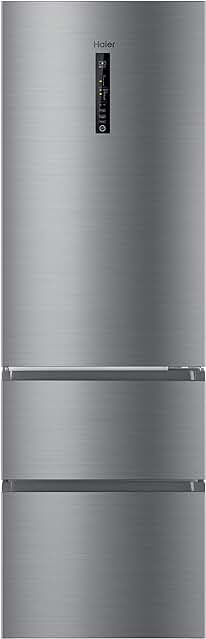 Frigorífico combi Haier 3D 60 Series 3 HTR3619ENMN - Ahorro energético, diseño moderno.