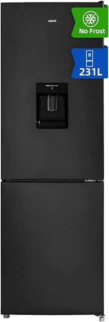 Frigorífico Combi No Frost CHiQ, compacto con control electrónico y compresor de 12 años de garantía.