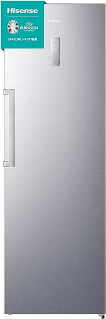 Frigorífico Hisense RL481N4BIE - Capacidad 370L, No Frost, Puerta Reversible - Inox