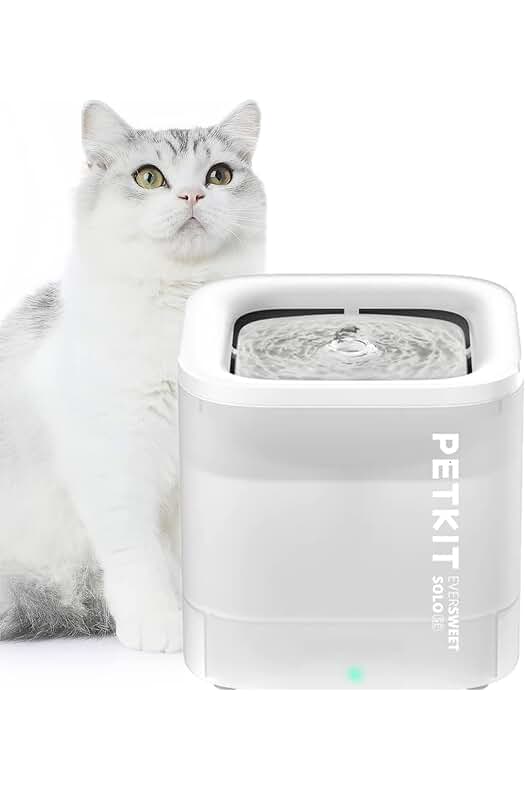 Fuente Automática para Gatos PETKIT EVERSWEET 1,85L - Silenciosa y con Luz LED