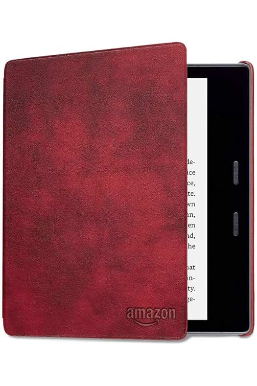 Funda de cuero premium para Kindle Oasis: compatible con modelos de la 9ª y 10ª generación.