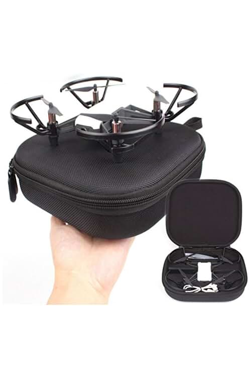 Funda de Transporte Tello: Bolsa de Almacenamiento Portátil y Protectora para Drone y Accesorios.