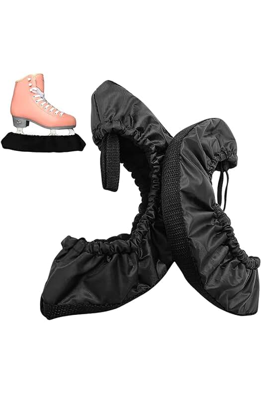 Fundas protectoras elásticas para patines de hielo: protege tus cuchillas con estilo.