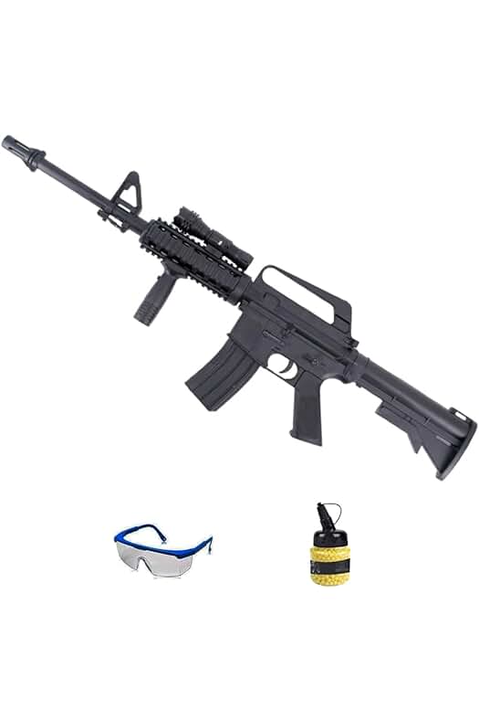 Fusil Vigor 221A M16: Potente arma de airsoft con munición de PVC de 6mm.