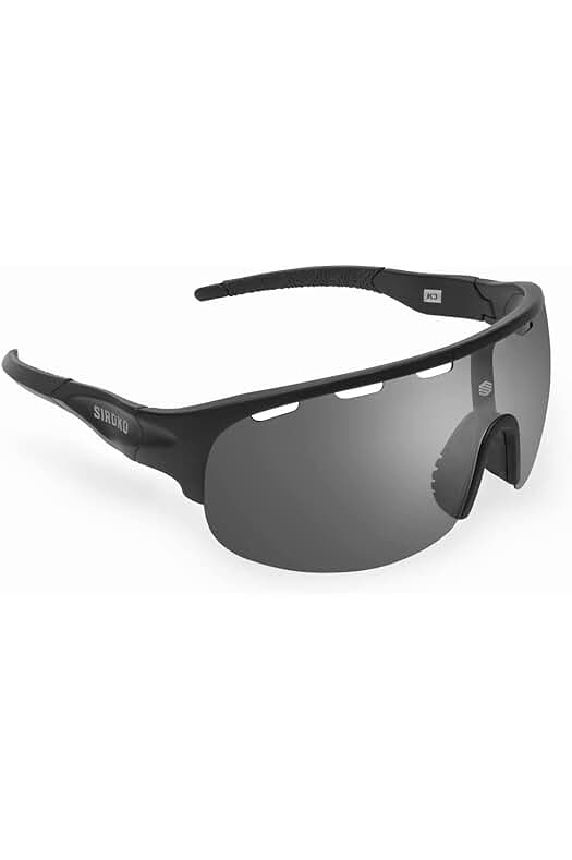 Gafas de ciclismo fotocromáticas SIROKO K3 PhotoChromic Africa - Negro (Unisex)